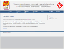 Tablet Screenshot of ajagoiania.org.br